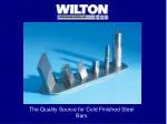 Premium Cold Finished Steel Bars: Quality Manufacturing Since 1989 - slide 1