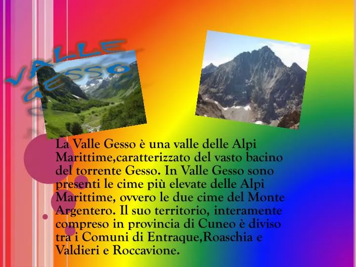 valle gesso