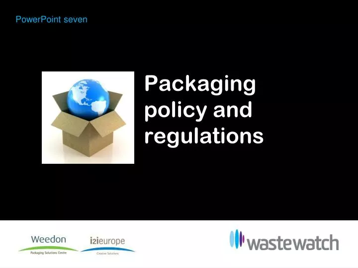 packaging policy and regulations