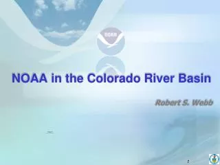 NOAA in the Colorado River Basin