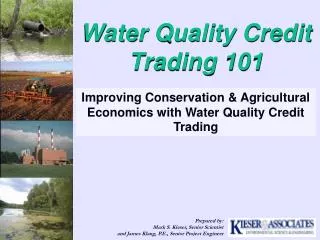 Water Quality Credit Trading 101