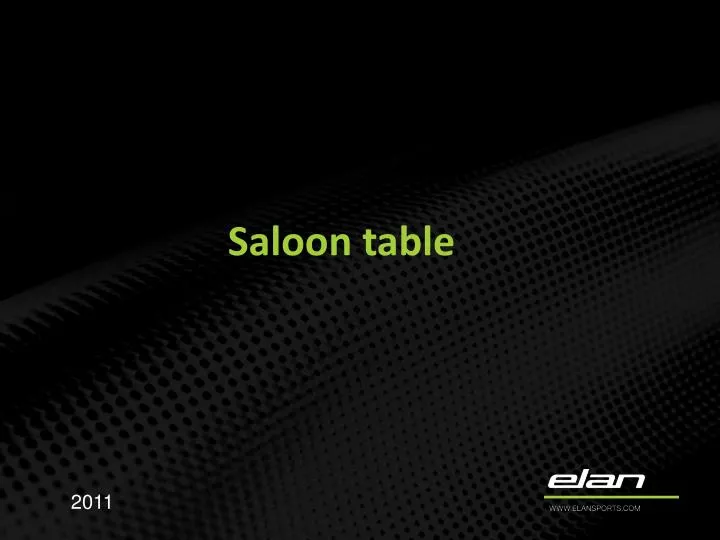 saloon table