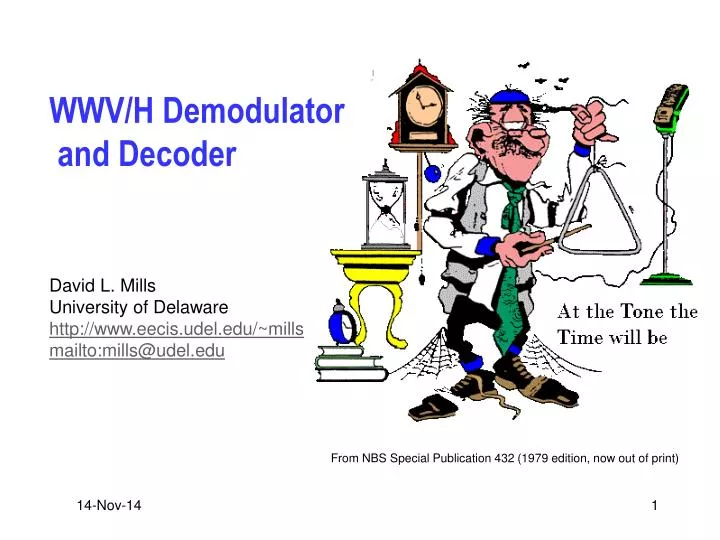 wwv h demodulator and decoder