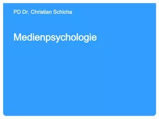 pd dr christian schicha
