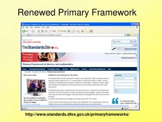 standards.dfes.uk/primaryframeworks/