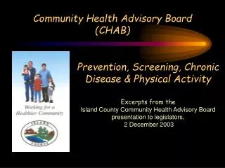 Community Health Advisory Board (CHAB)