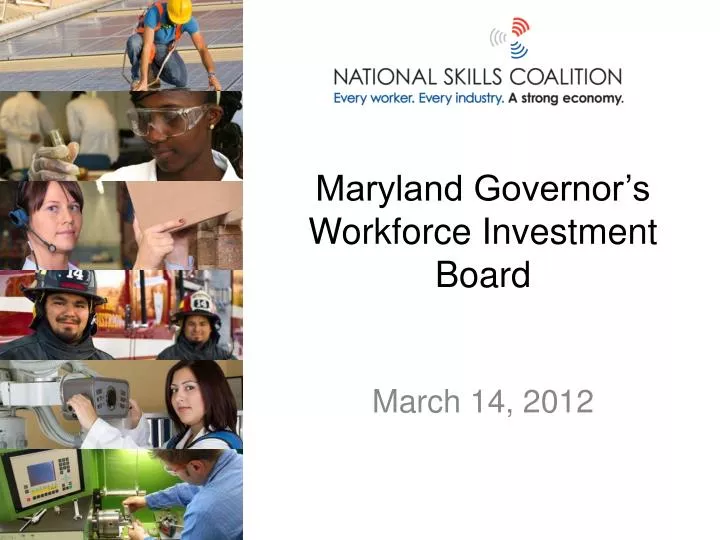maryland governor s workforce investment board
