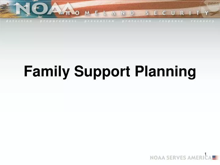 family support planning