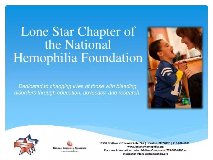 lone star chapter of the national hemophilia foundation