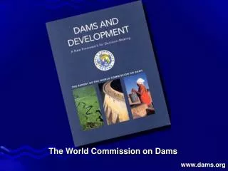 The World Commission on Dams