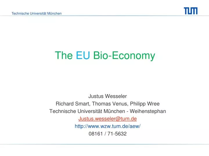 the eu bio economy