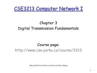 cse3213 computer network i