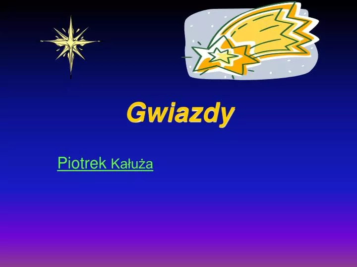 gwiazdy