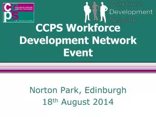 CCPS Workforce Development Network Event