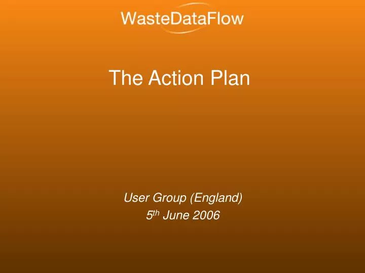 the action plan