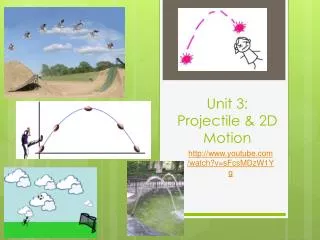 Unit 3: Projectile &amp; 2D Motion