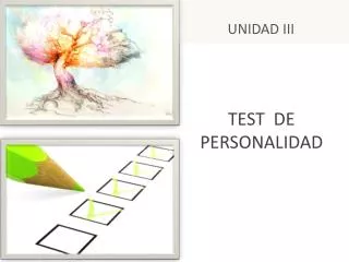 test de personalidad
