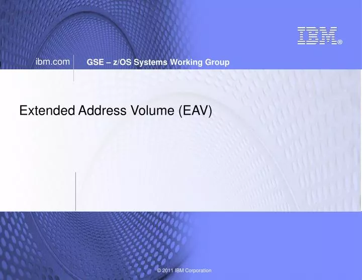 extended address volume eav
