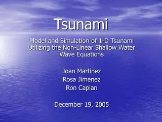 tsunami