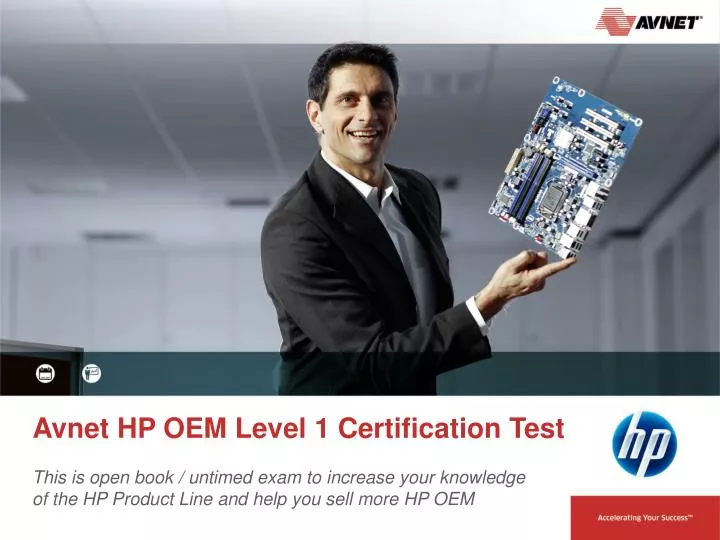 avnet hp oem level 1 certification test