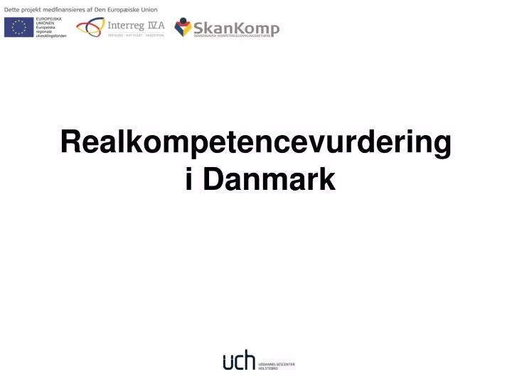 realkompetencevurdering i danmark