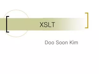 XSLT