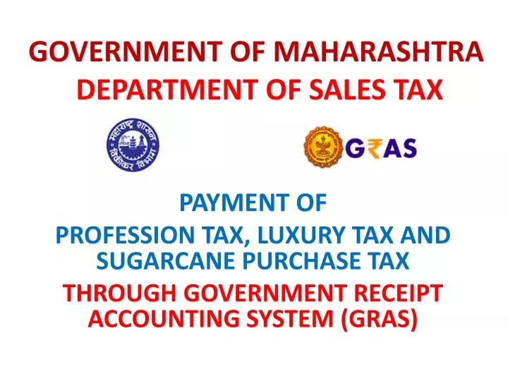 government of maharashtra department of sales tax