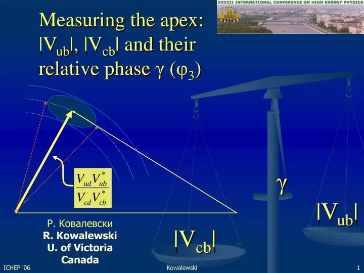 measuring the apex v ub v cb and their relative phase 3