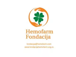 fondacija@hemofarm fondacijahemofarm.rs