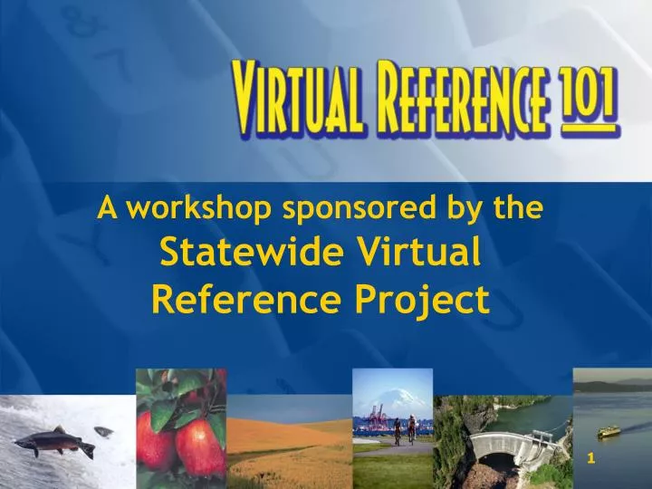 a workshop sponsored by the statewide virtual reference project