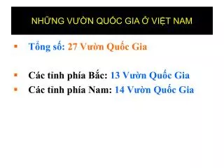 nh ng v n qu c gia vi t nam