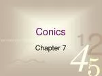 Conics - slide 1