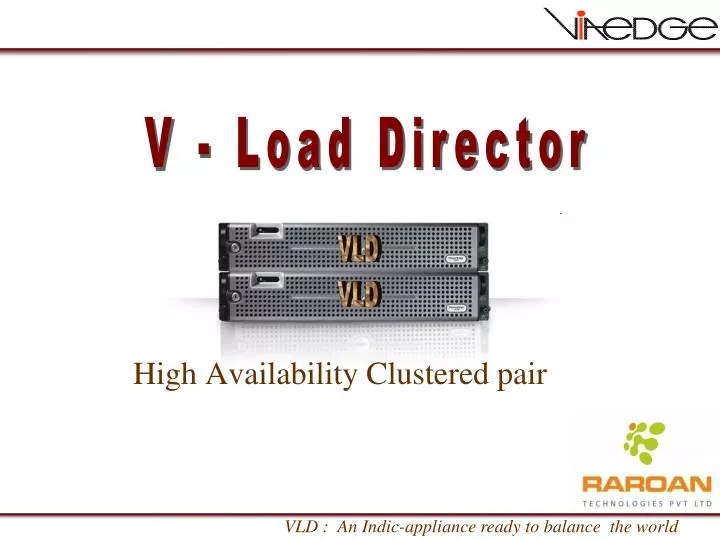 high availability clustered pair