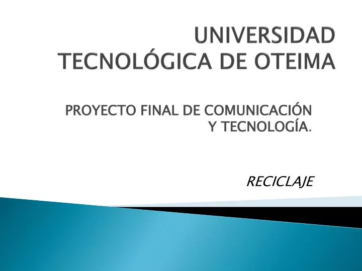 universidad tecnol gica de oteima