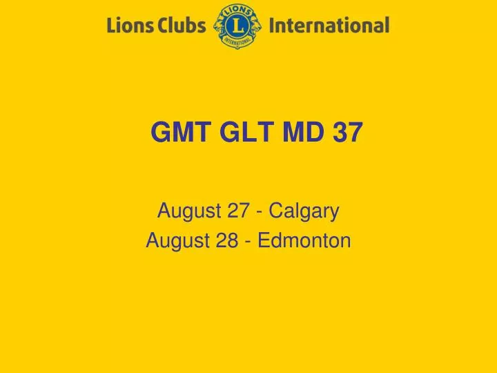 gmt glt md 37