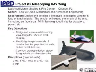 Project #3 Telescoping UAV Wing