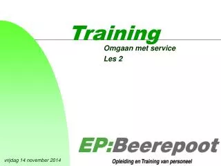 training