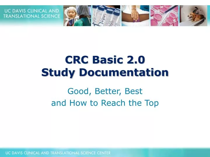 crc basic 2 0 study documentation