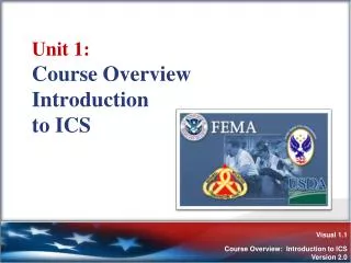 Unit 1: Course Overview Introduction to ICS