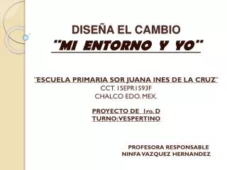 dise a el cambio