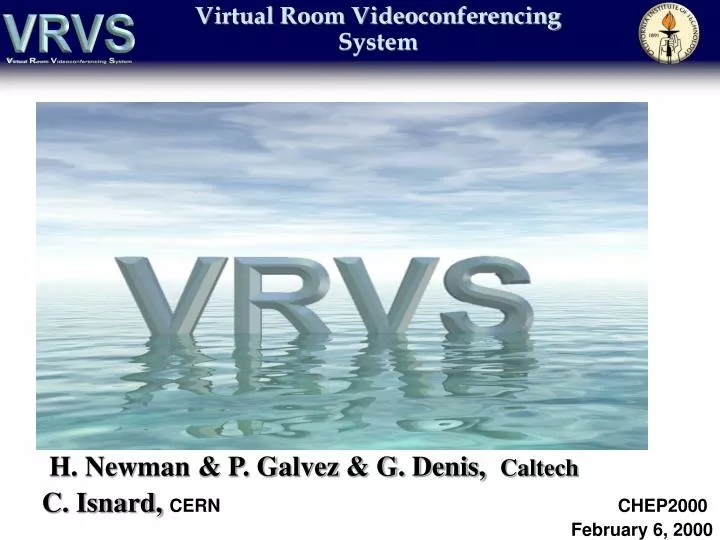 virtual room videoconferencing system