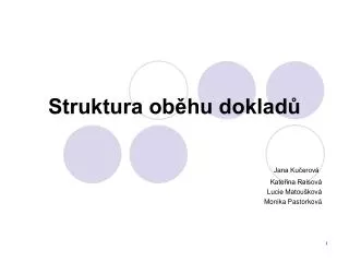 struktura ob hu doklad