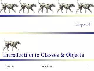 Introduction to Classes &amp; Objects