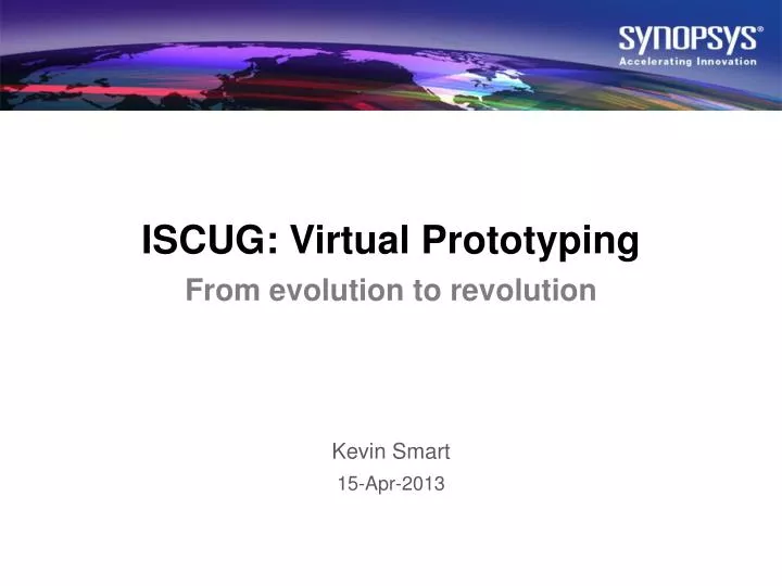 iscug virtual prototyping