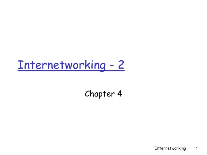 internetworking 2