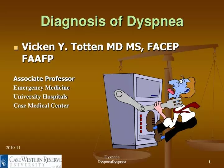diagnosis of dyspnea