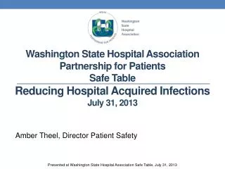 Amber Theel, Director Patient Safety