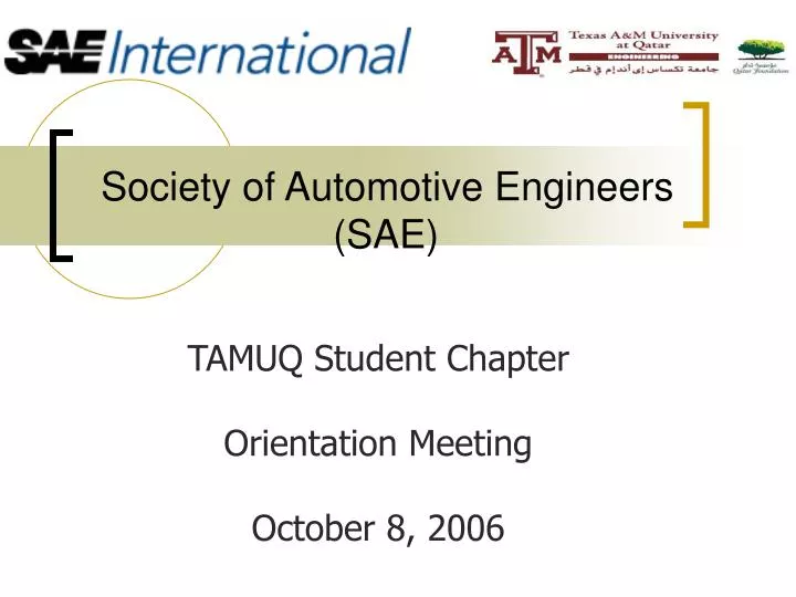 society of automotive engineers sae