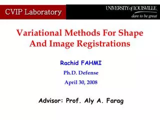 Rachid FAHMI Ph.D. Defense April 30, 2008