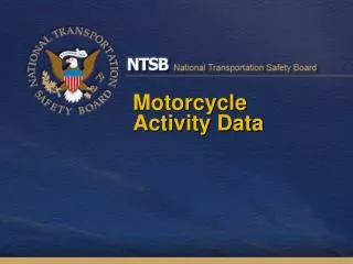 Motorcycle Activity Data